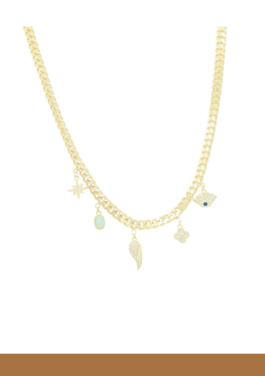 Multicolor Charms necklace