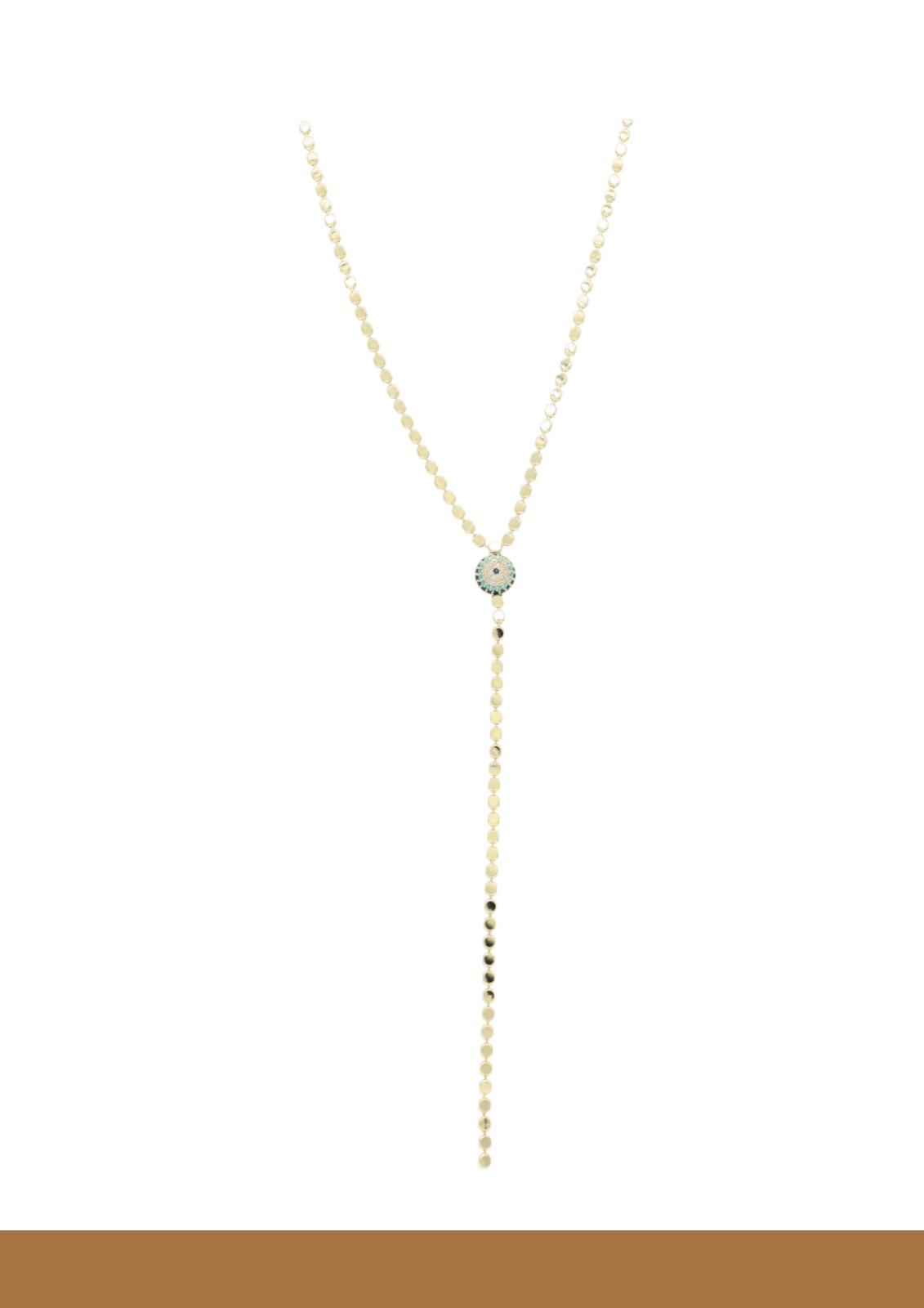 Evil Eye Lariat necklace